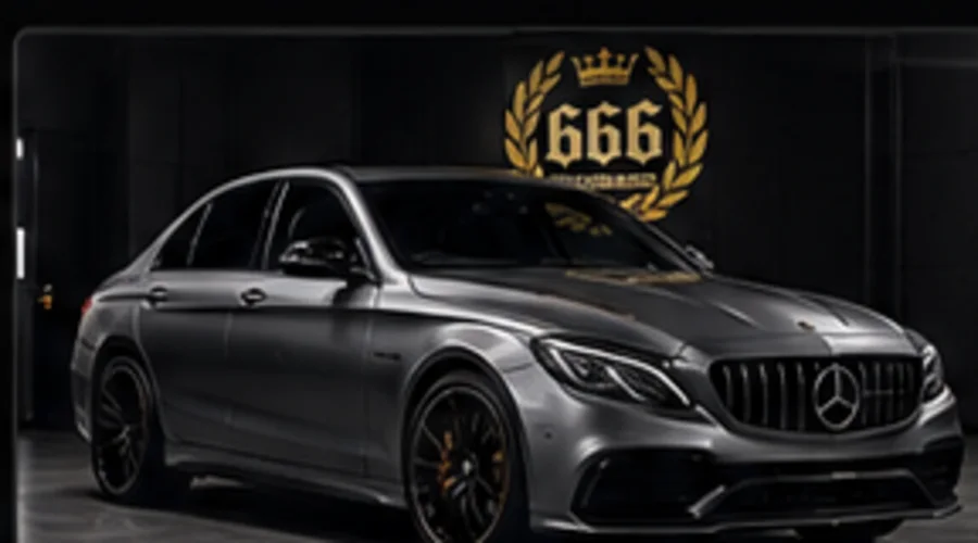 Example Mercedes-AMG C63 recent work presentation